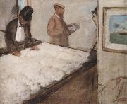 Edgar Degas Cotton Merchants in New Orleans oil painting artist